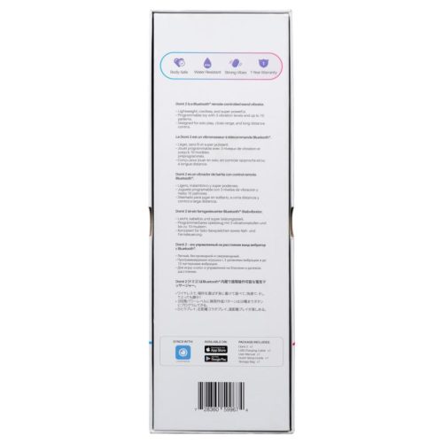 LOVENSE Domi 2 - okos masszírozó vibrátor (fekete)