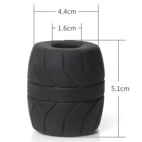 SilaSkin Ball Heregyűrű és nyújtó (fehér)