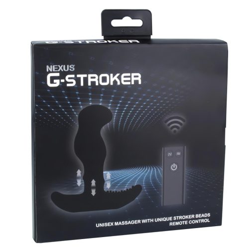 Nexus G-stroker - távirányítós prosztata vibrátor (fekete)