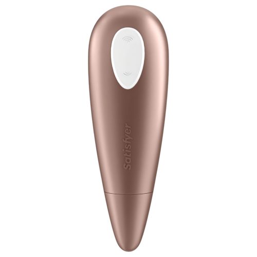 Satisfyer 1 Number One - léghullámos csiklóizgató (barna)
