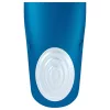 Satisfyer Double Whale - 2 motoros párvibrátor (kék)