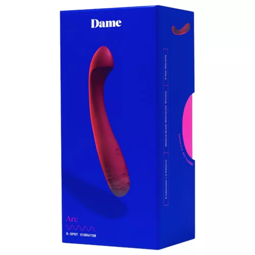 Dame Arc - akkus G-pont vibrátor (rózsaszín)