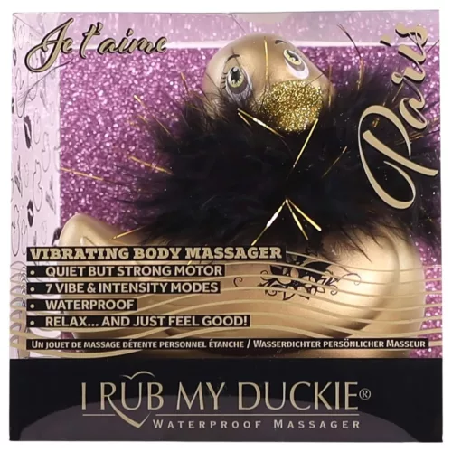 My Duckie Paris 2.0 - csikló vibrátor (arany)
