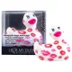 My Duckie Romance 2.0 - vízálló csikló vibrátor (fehér-pink)