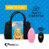 FEELZTOYS Panty - akkus, rádiós csikló vibrátor (pink)