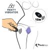FEELZTOYS Panty - akkus, rádiós csikló vibrátor (fekete)