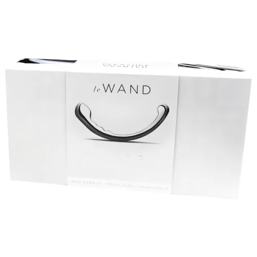 Le Wand - kétvégű rozsdamentes acél dildó (ezüst)