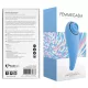 FEELZTOYS Femmegasm - akkus 2in1 csikló vibrátor (kék)