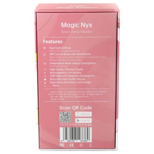 Magic Motion Nyx - vízálló csikló vibrátor (korall)