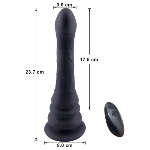 Wilson - hullámzó vibrátor (fekete)