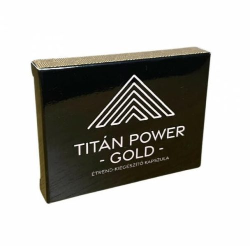 Titán power gold férfierő kapszula - 3 db